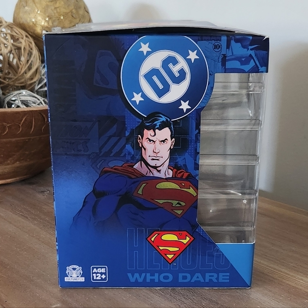🦸‍♂️Superman Vinyl Figure – Clark Kent Transformation – CultureFly – Open Box - Picture 6 of 16
